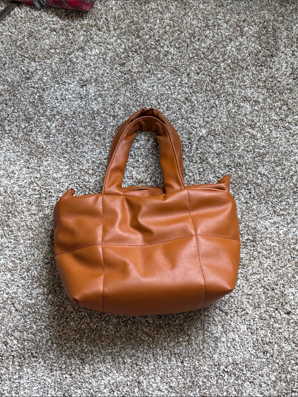 Cognac handbag